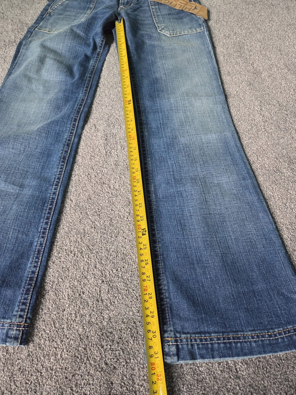 Tommy Hilfiger Light Blue Wide-Leg Jeans - Picture 5 of 7